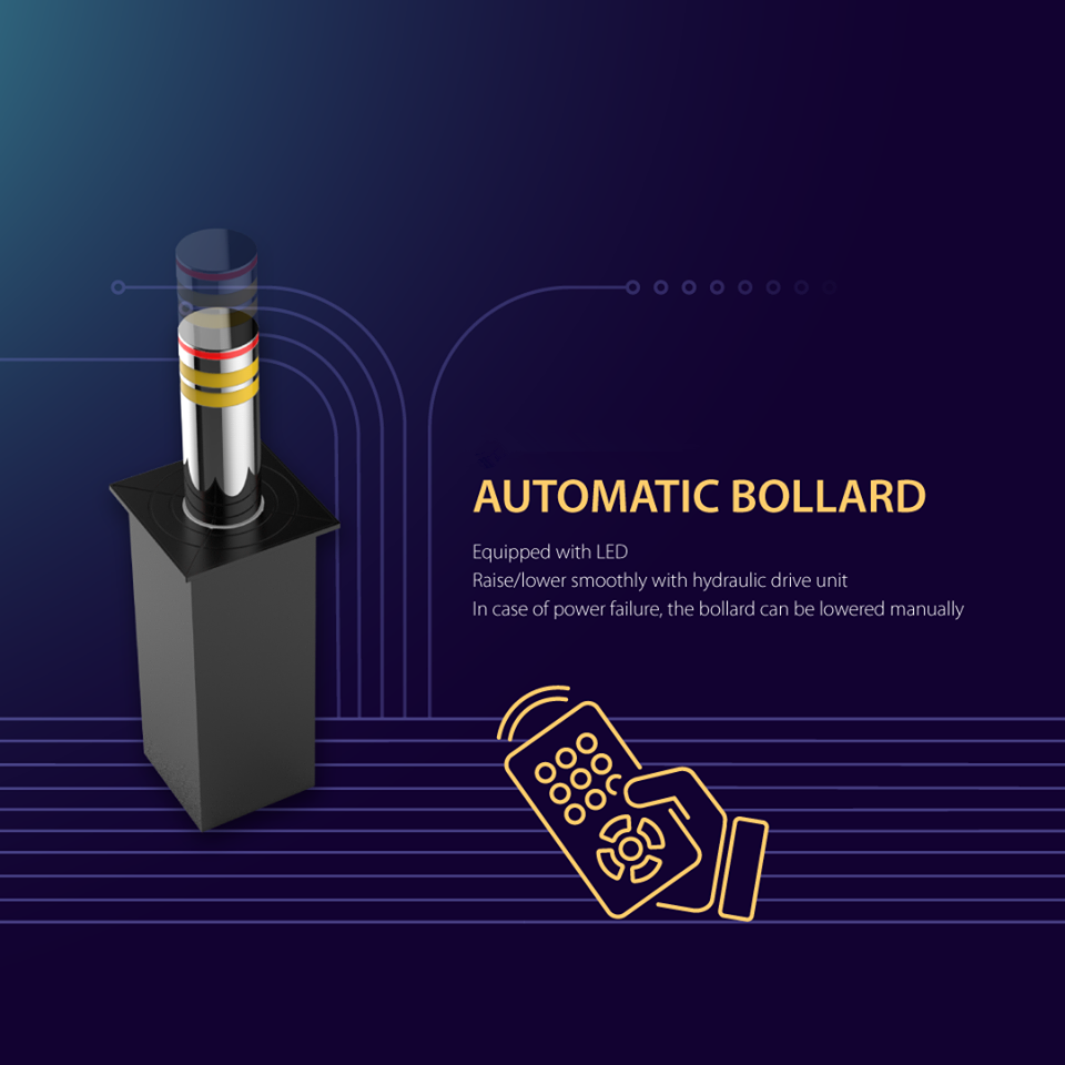 Bollards with LED