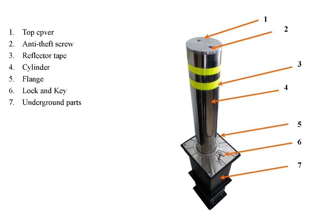 semi-auto bollards