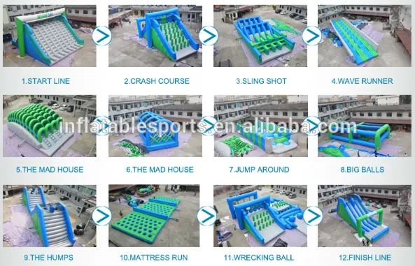 giant inflatable obstacle course