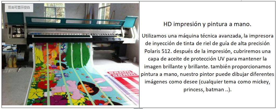 inflable tobogan con piscina