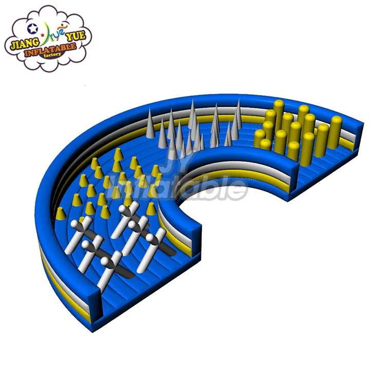 big inflatable obstacle course