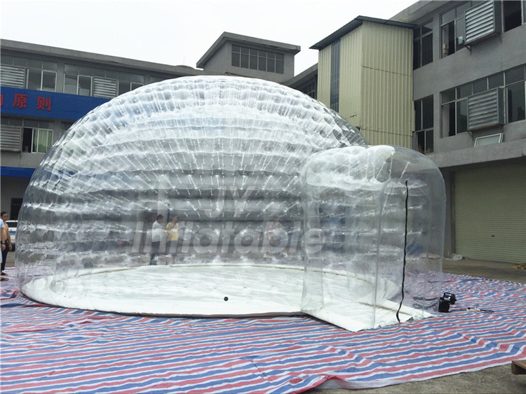 inflatable lawn tent bubble