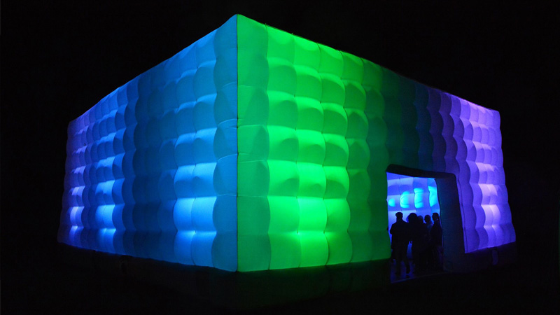 inflatable led party tent