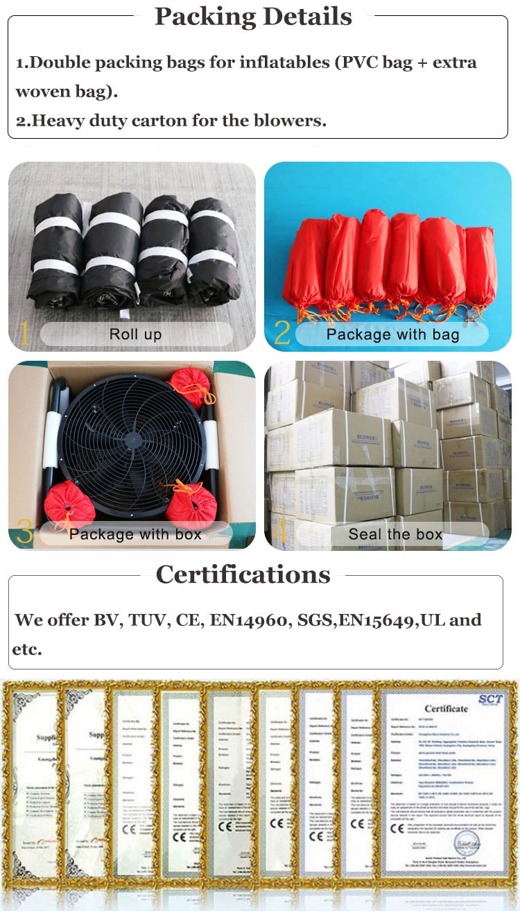 packing and certifications