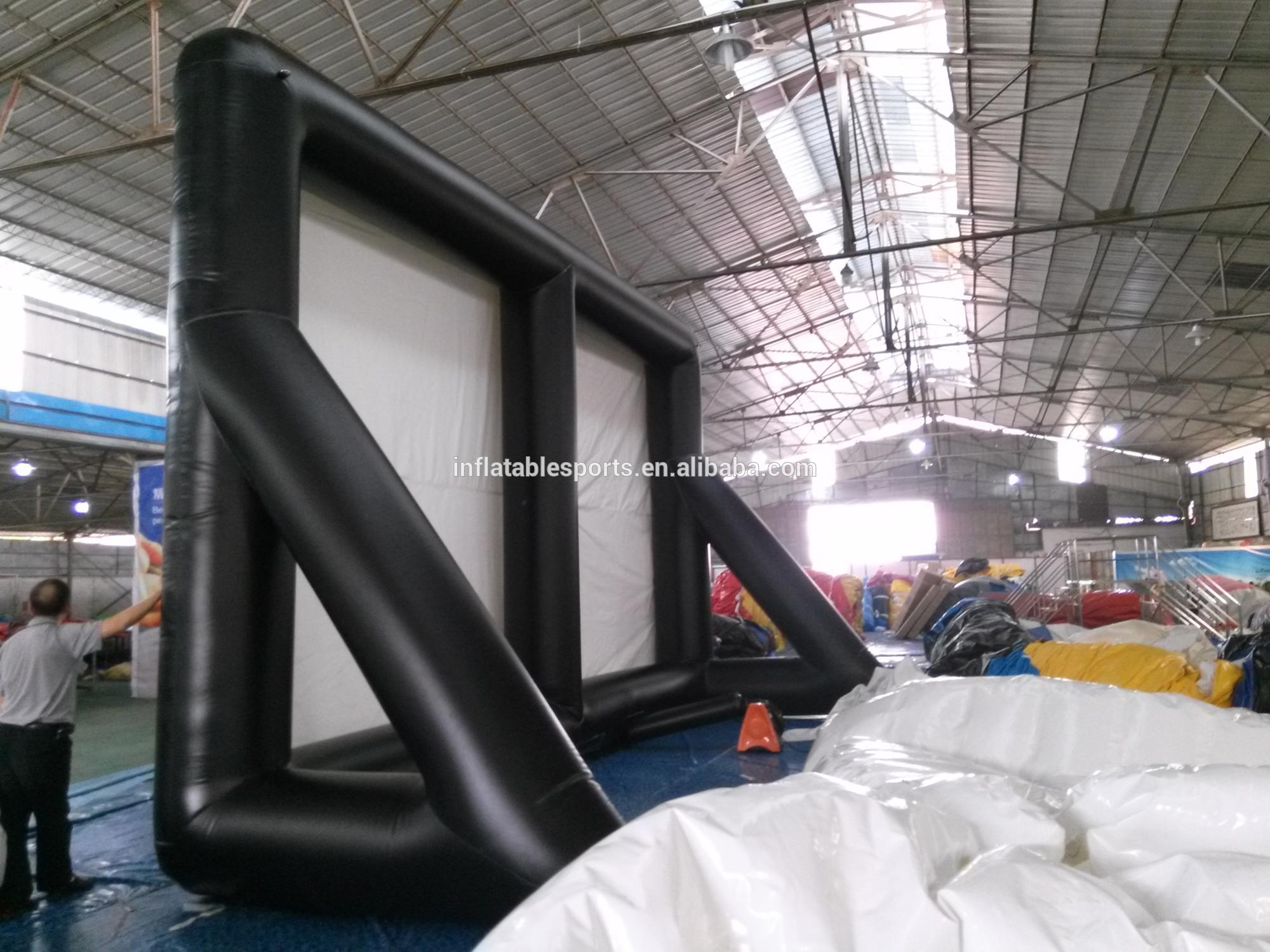 airblown inflatable screen