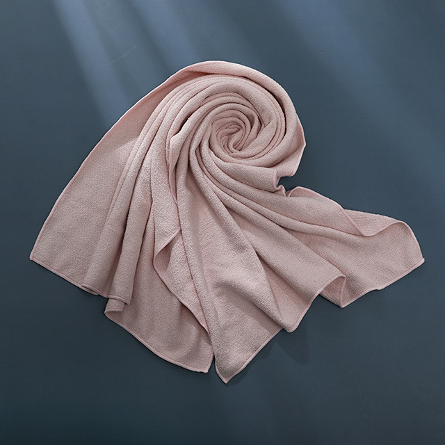 grey hair towel