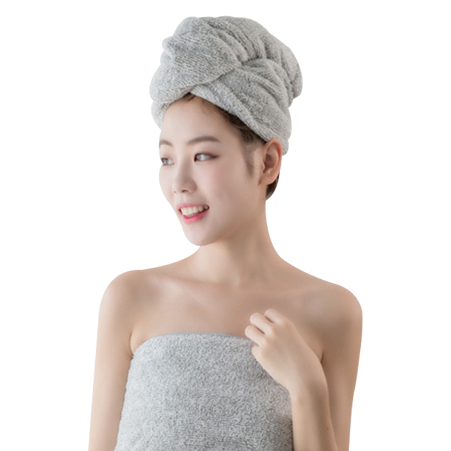 hair with wrap