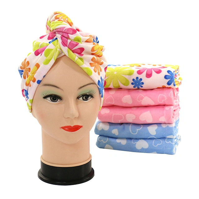 towel hair cap