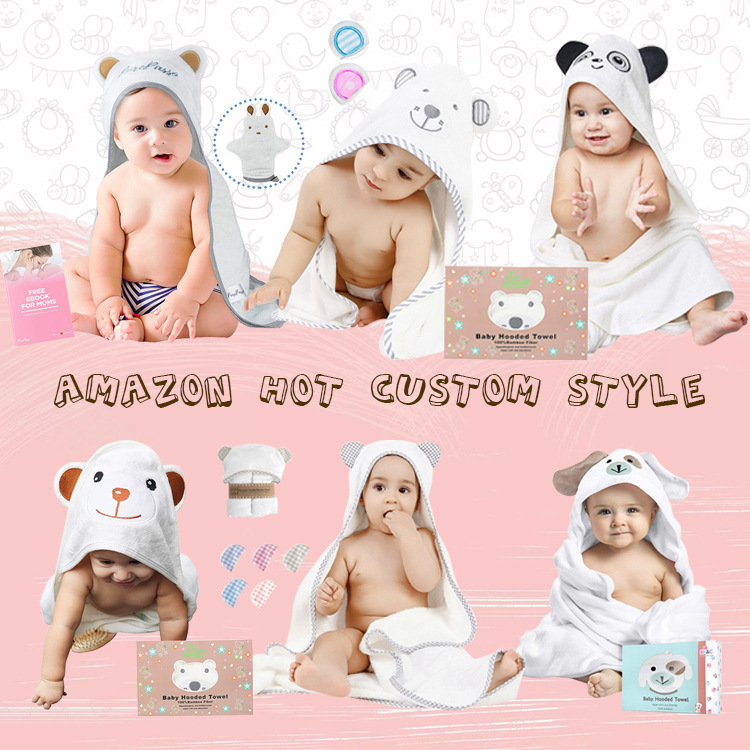 Baby Bath Hooded Towel