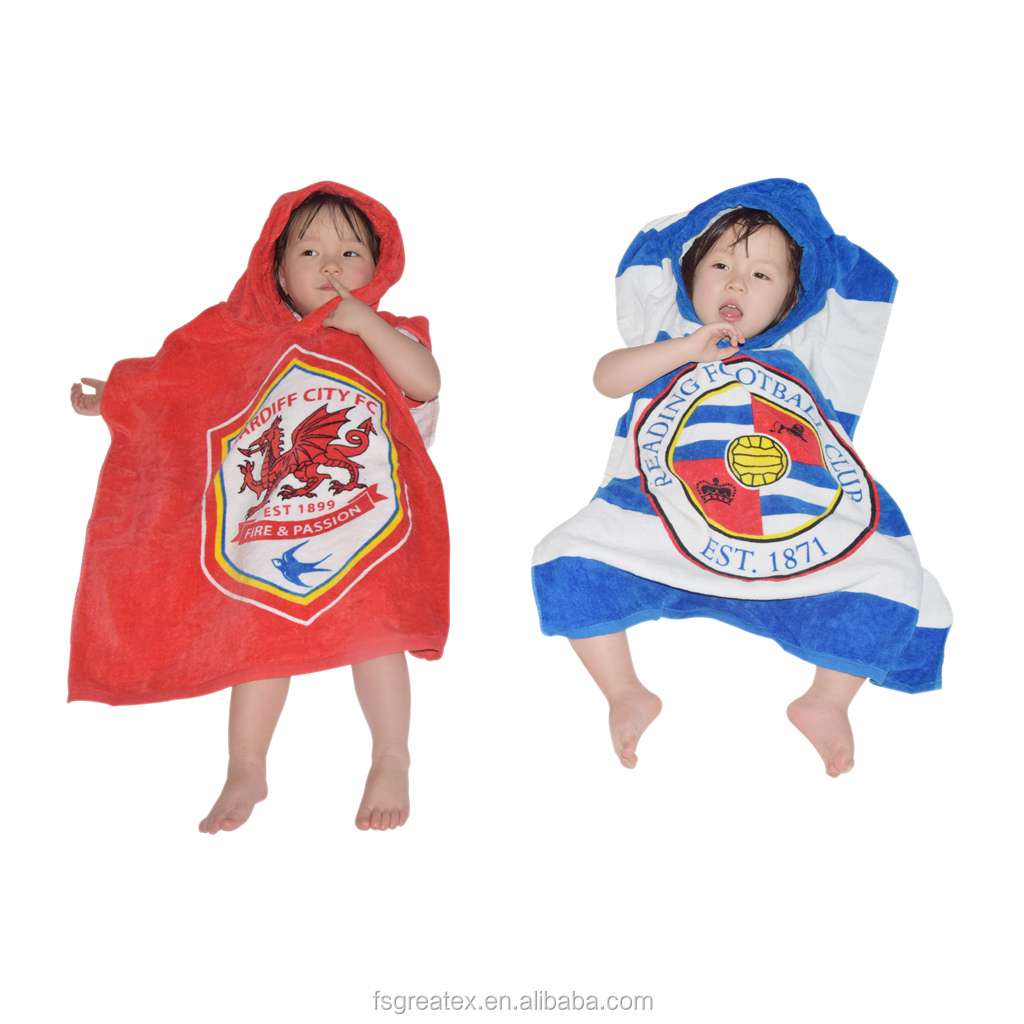Printed baby towel