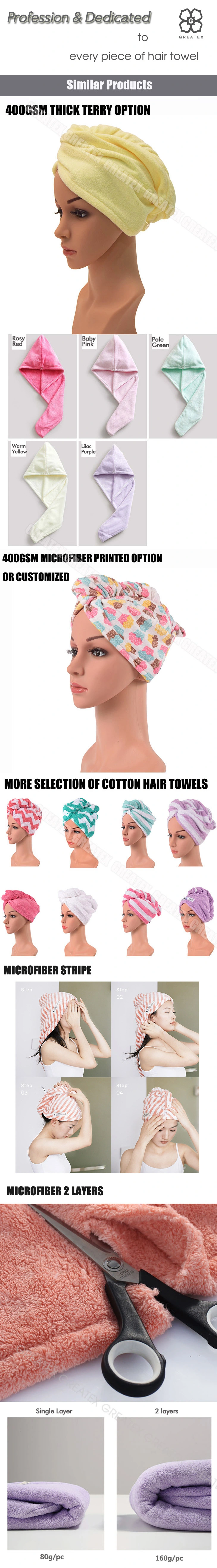 microfiber hair wrap towel