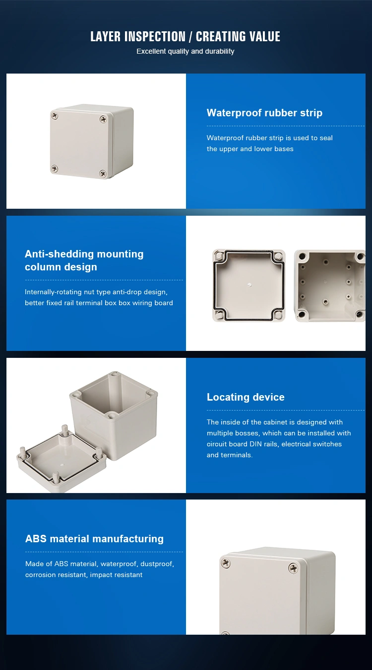 IP68 Waterproof ,PVC Outdoor Cable TV,Junction Box