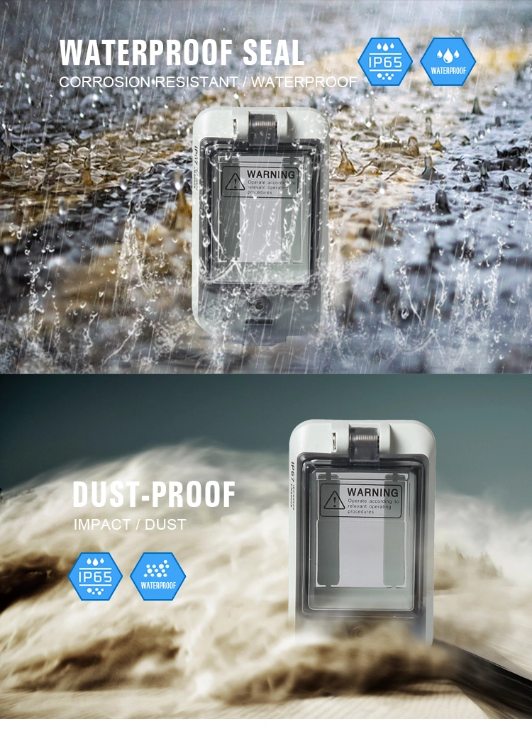 ABS Outdoor ABS Plastic transparent cover panel box electric control box