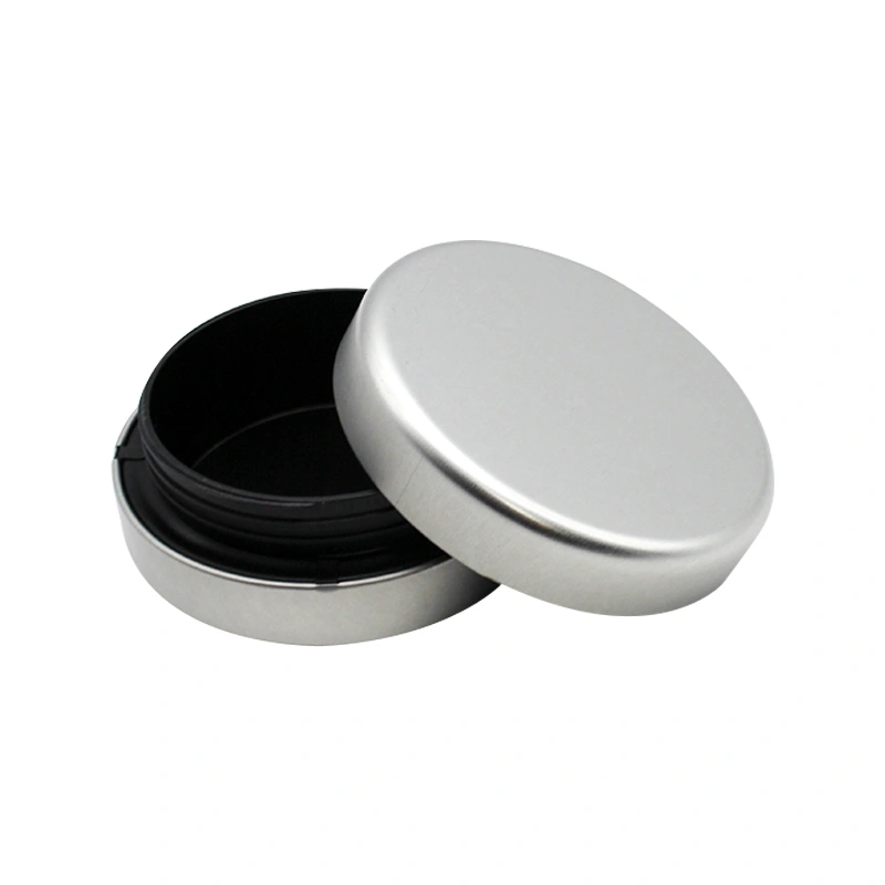 Custom Safely Lock Tin Container Round Child Resistant Proof Tin Jars