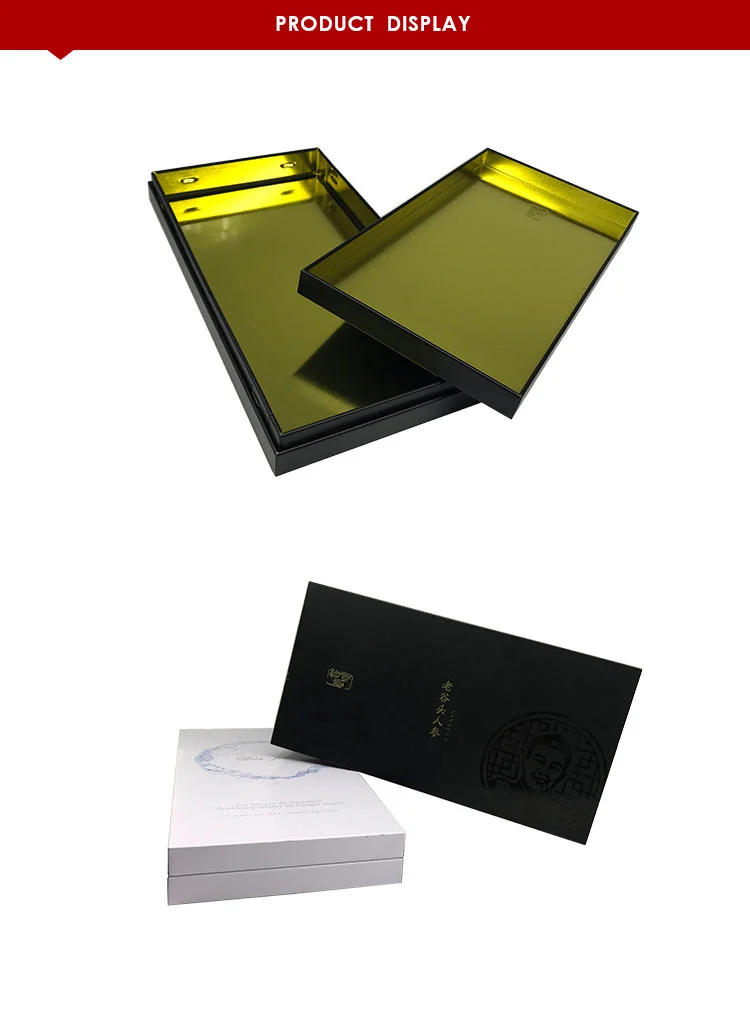 OEM High-end gift packaging boxes rectangular Ginseng packing gift box