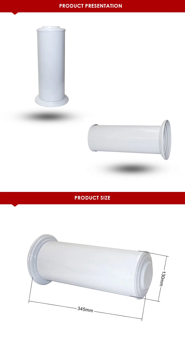 Home appliance electroplate toilet brush holder set household bathroom accessory metal jar