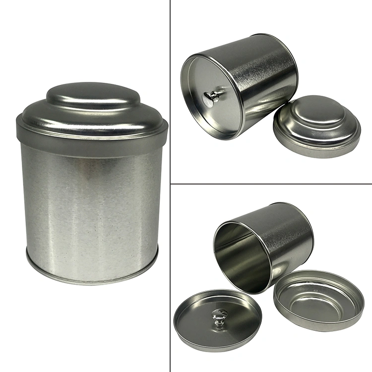 Airtight tin of smooth Earl Grey tea, ensuring fresh, citrusy notes with every steeped cup.