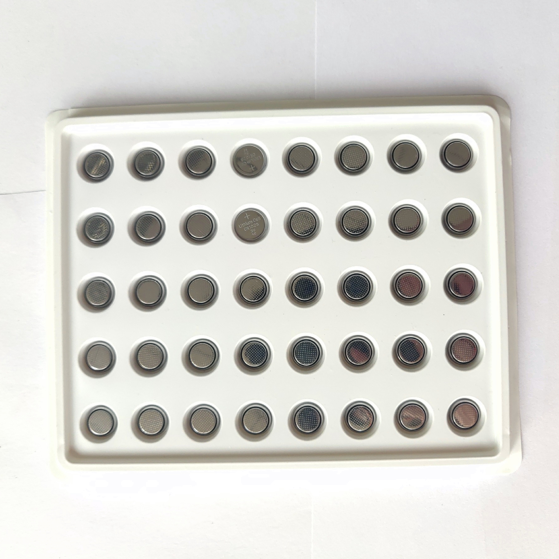 CR1025 tray package