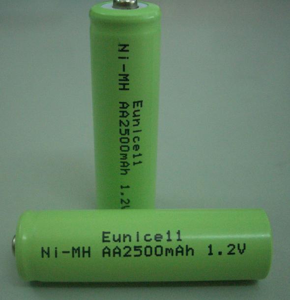 1.2V NIMH AA 2500mAh