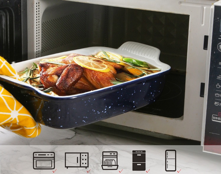 Tivray High Temperature Porcelain Bake Plate Manufacturer