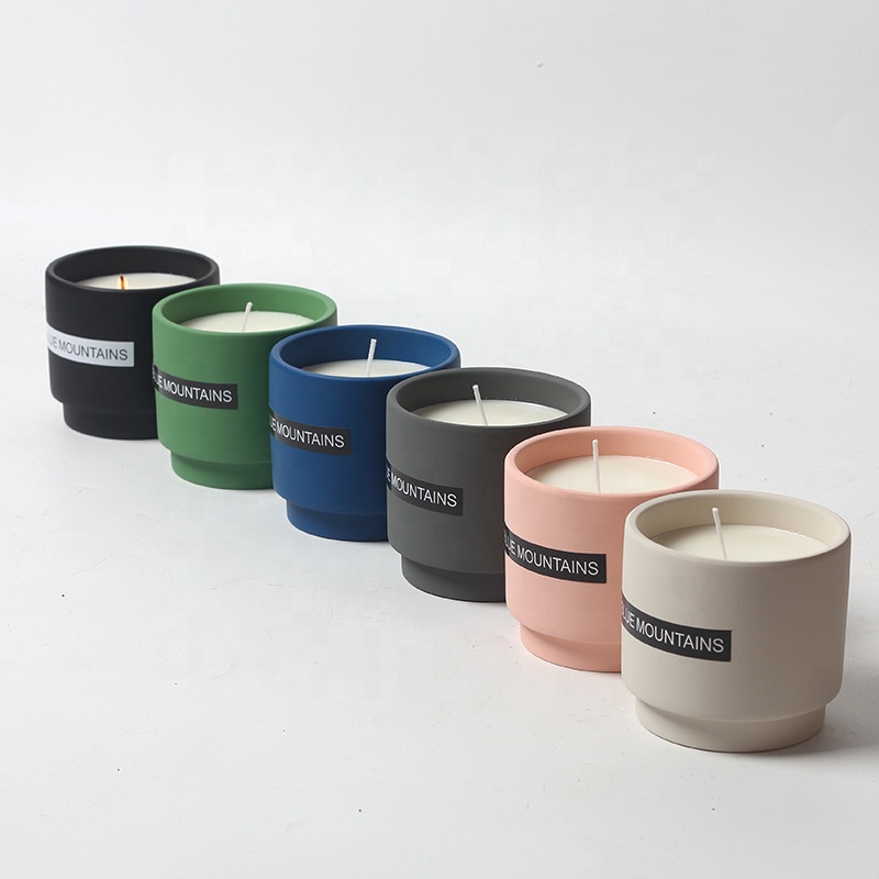 Nordic Modern Ceramic Candle Jars Manufacturer