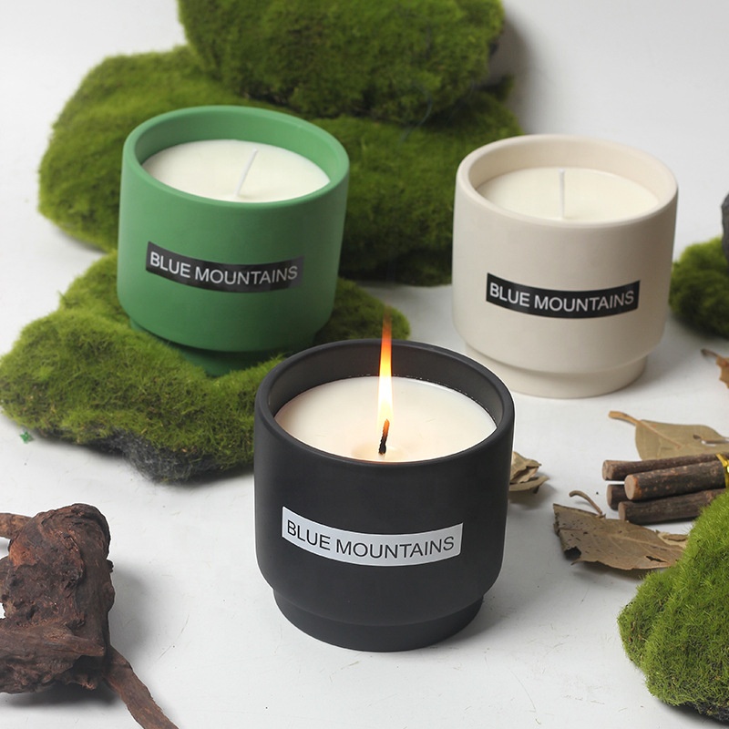 Nordic Modern Ceramic Candle Jars Manufacturer