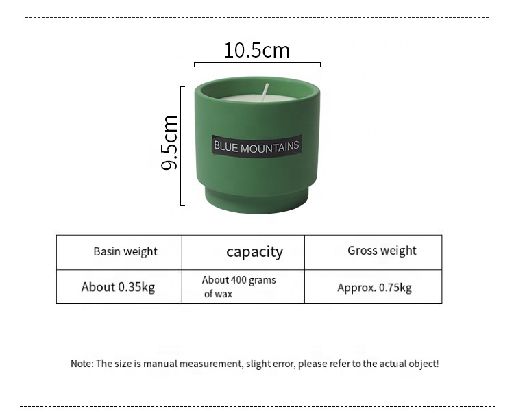 Nordic Modern Ceramic Candle Jars Manufacturer