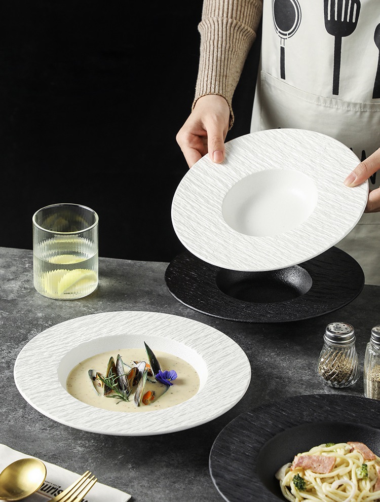 Solid Color Hotel Restaurant Plates Manufacturer