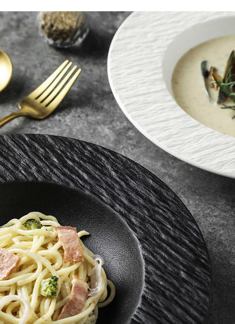 Solid Color Hotel Restaurant Plates Manufacturer
