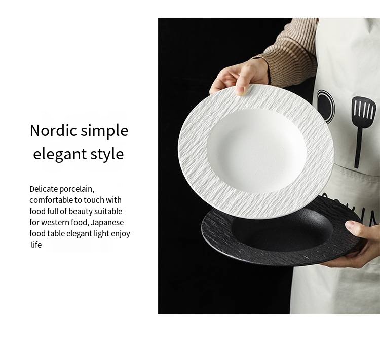Solid Color Hotel Restaurant Plates Manufacturer