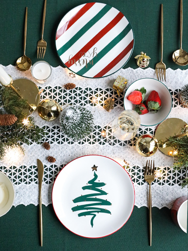 Christmas Tree Dinner Plate Manufacturer