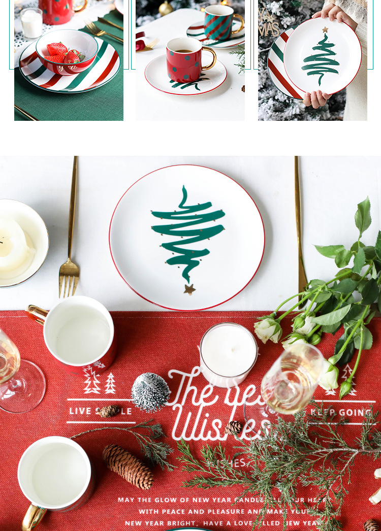 Christmas Tree Dinner Plate Manufacturer