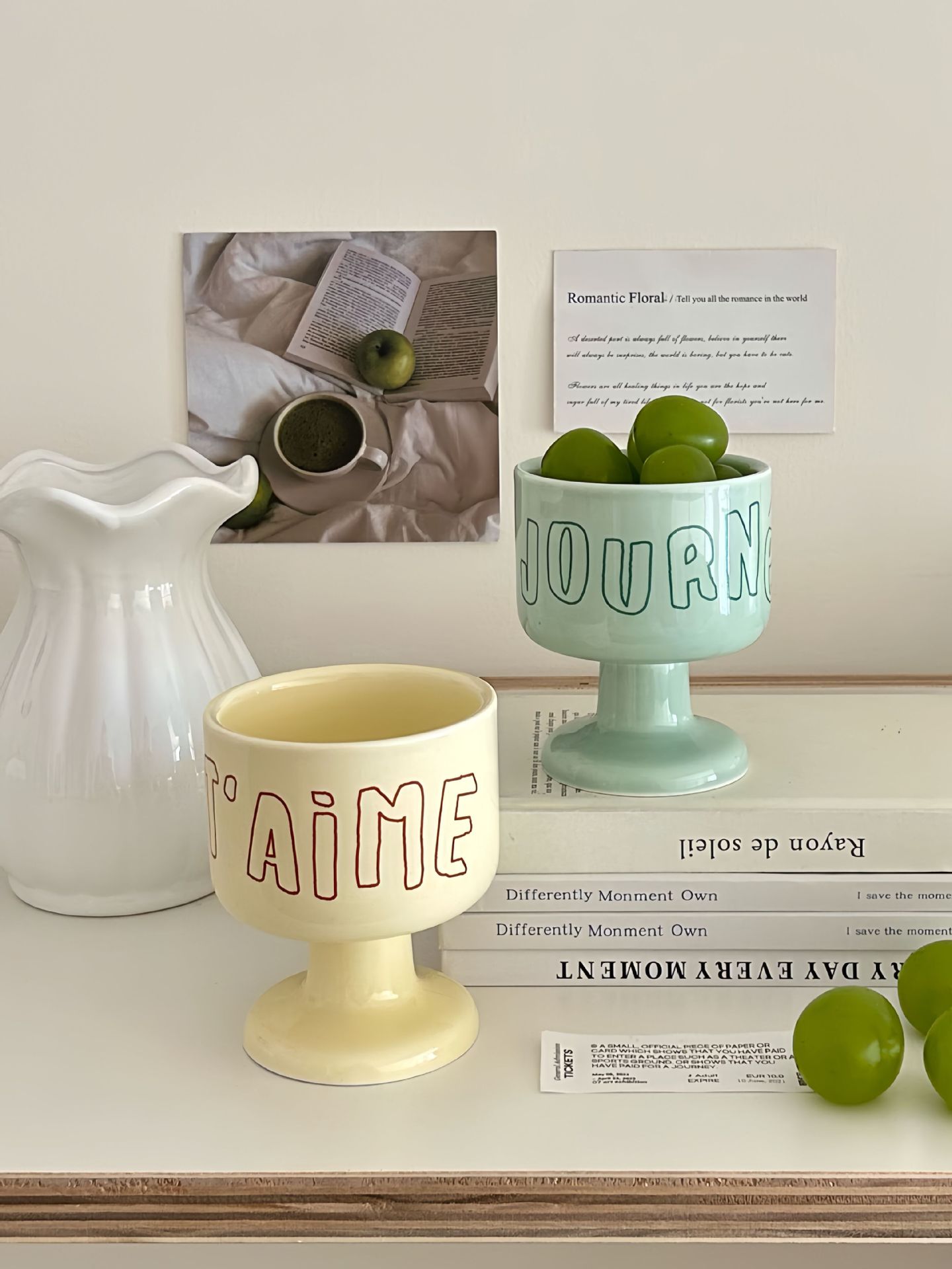 Korea Ins Creative Ceramic Goblet Manufacturer