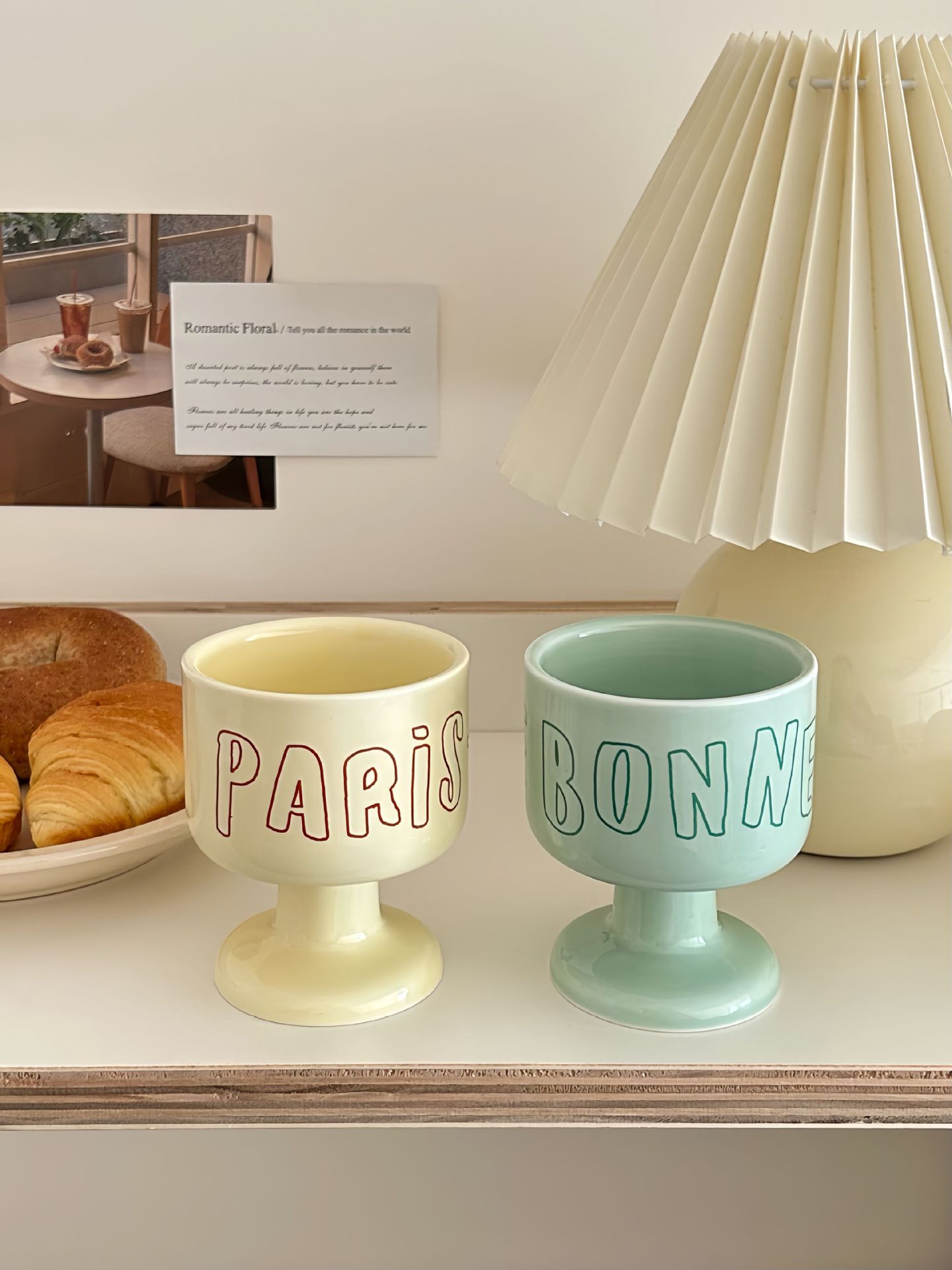 Korea Ins Creative Ceramic Goblet Manufacturer