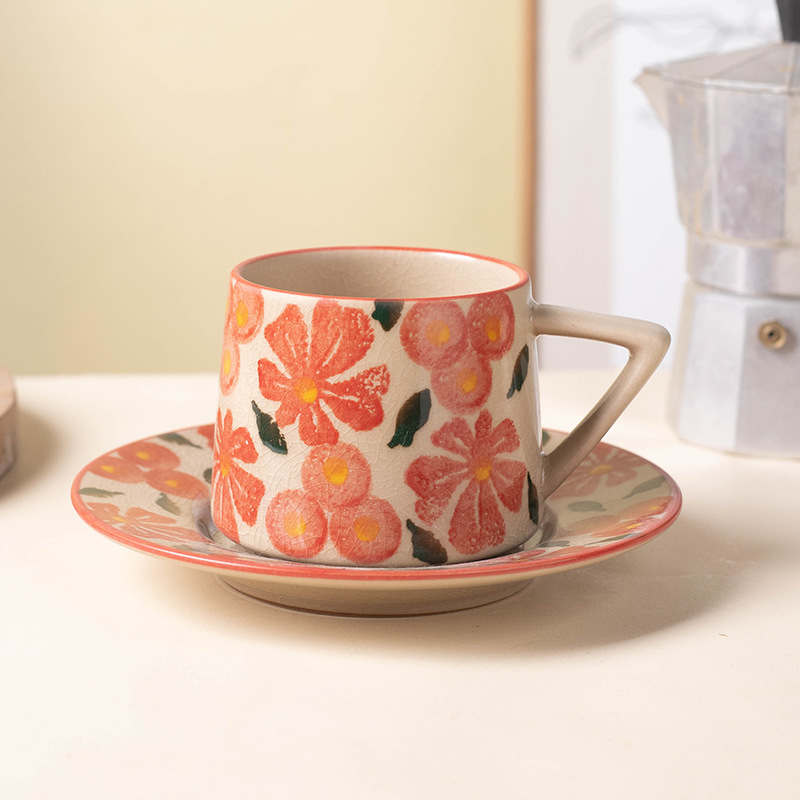 Retro porcelain mug set manufacturer