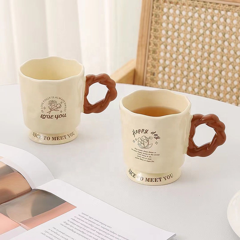 Personality Retro Goblet tea cup manufacturer