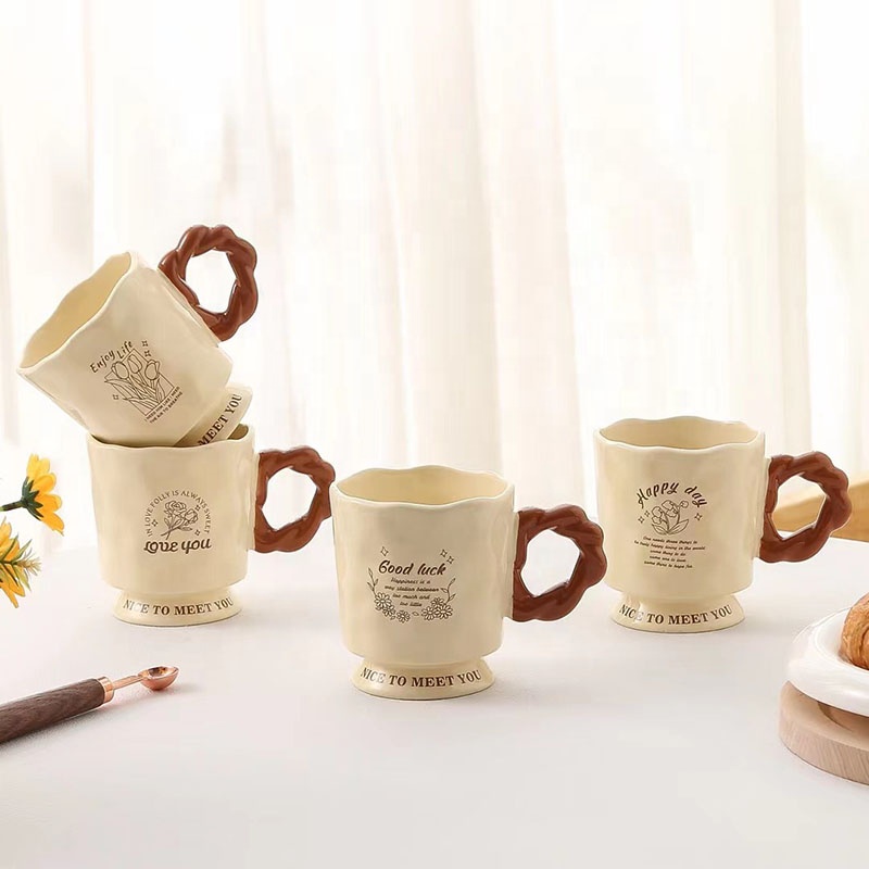 Personality Retro Goblet tea cup manufacturer
