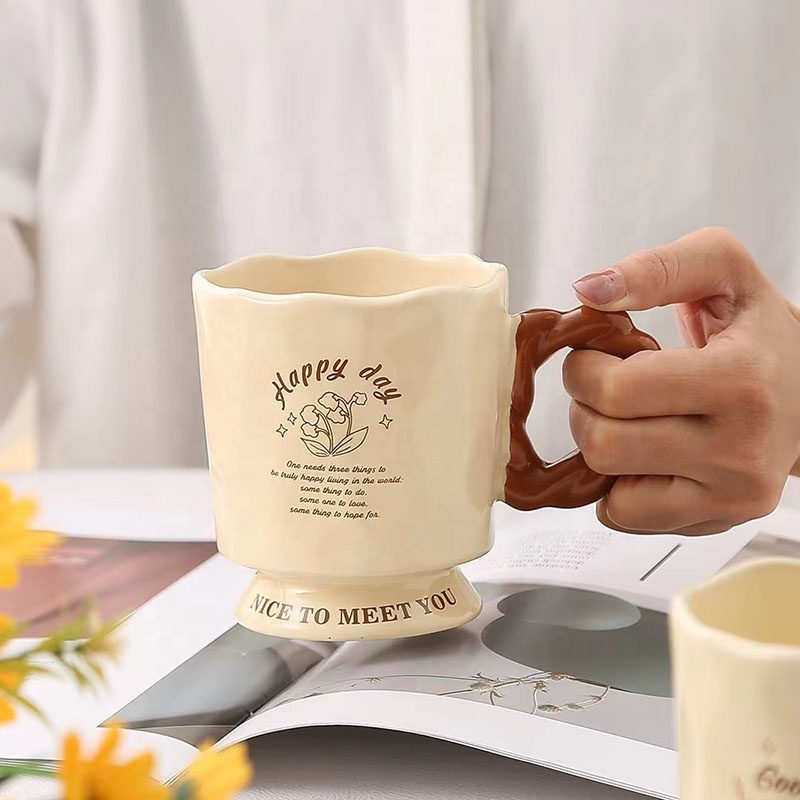 Personality Retro Goblet tea cup manufacturer