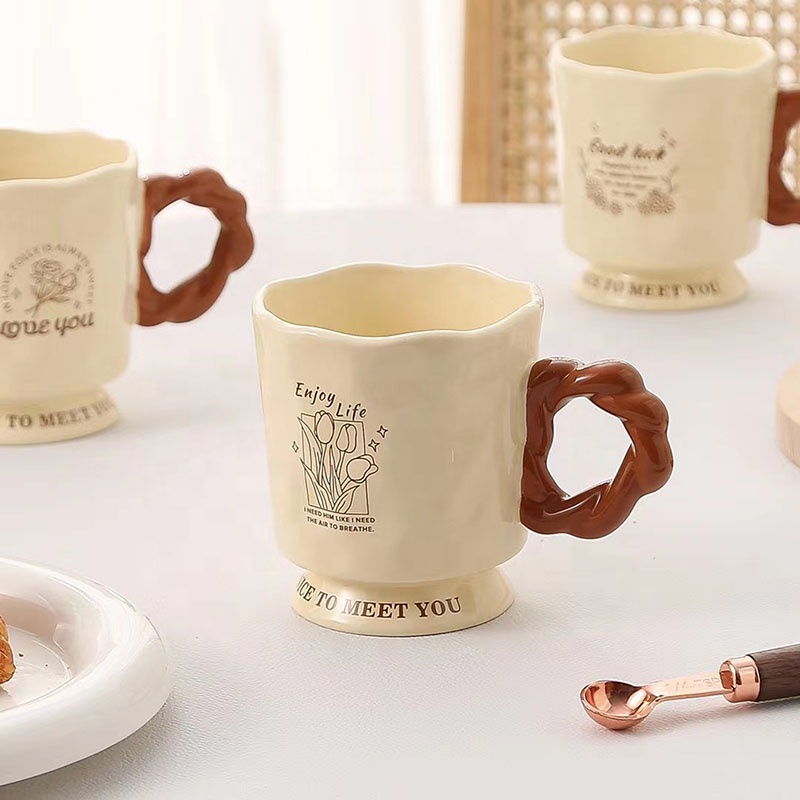 Personality Retro Goblet tea cup manufacturer