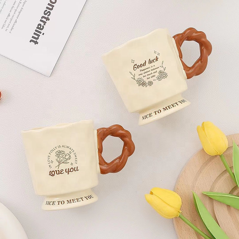 Personality Retro Goblet tea cup manufacturer