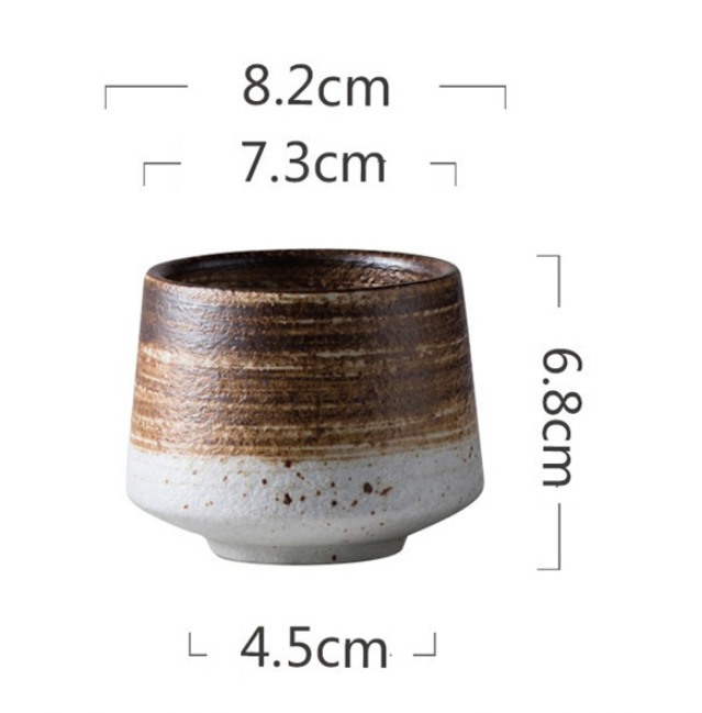 Japanese Retro ceramic cafe cup manufacturer