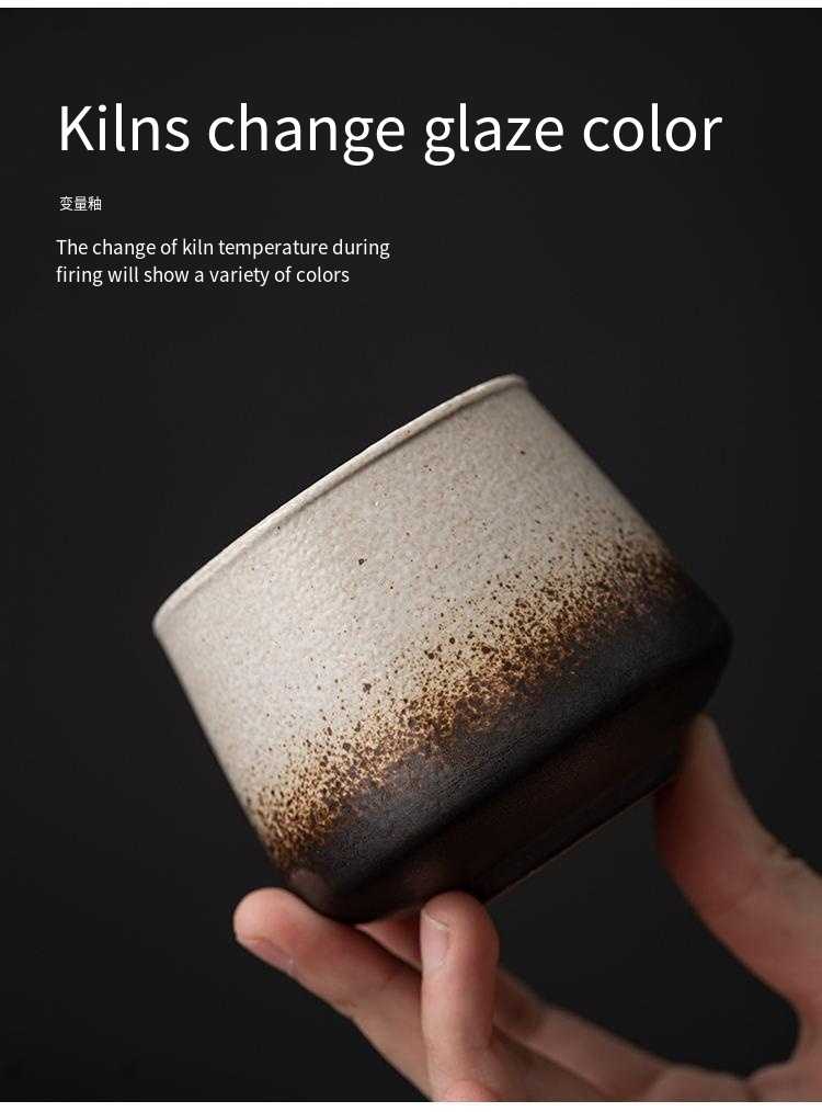 Japanese Retro ceramic cafe cup manufacturer