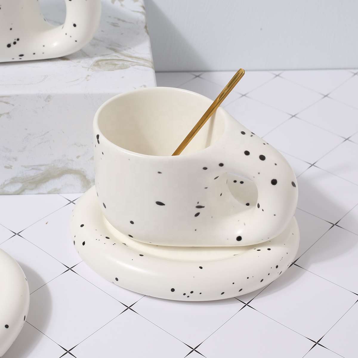 Chubby tea cup set manufacturer
