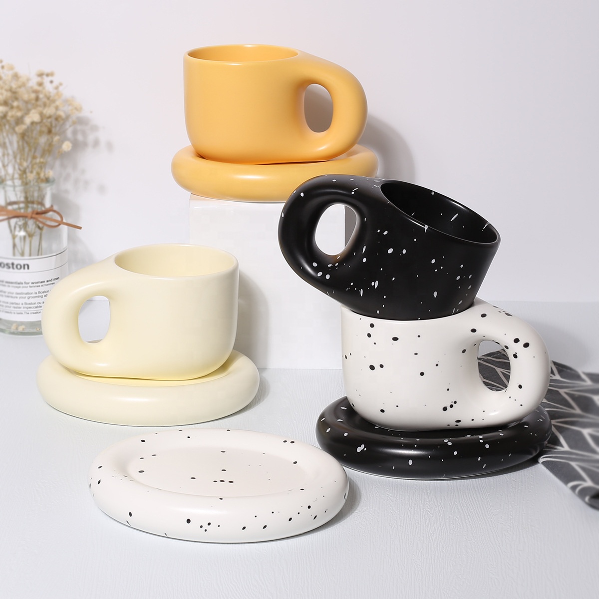 Chubby tea cup set manufacturer