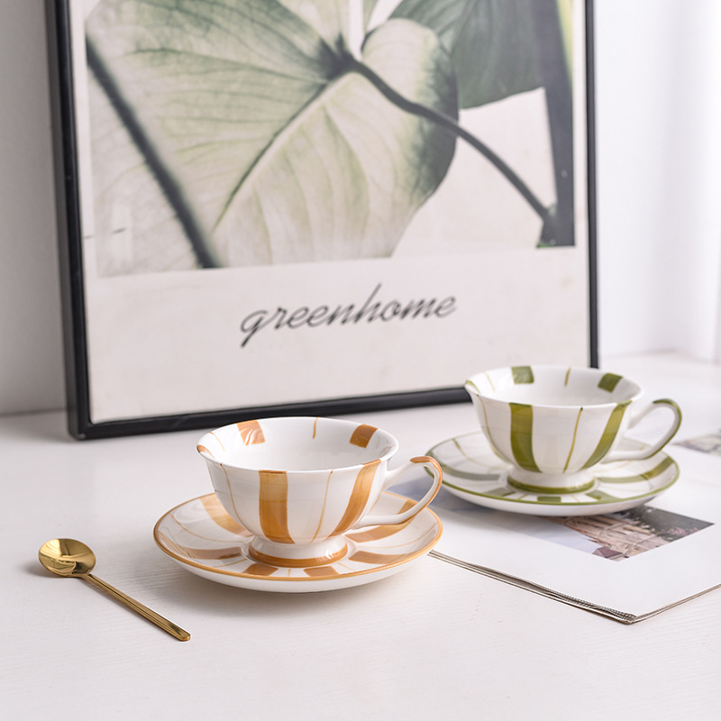 Retro Ceramic Coffee Mug Set Manufacturer