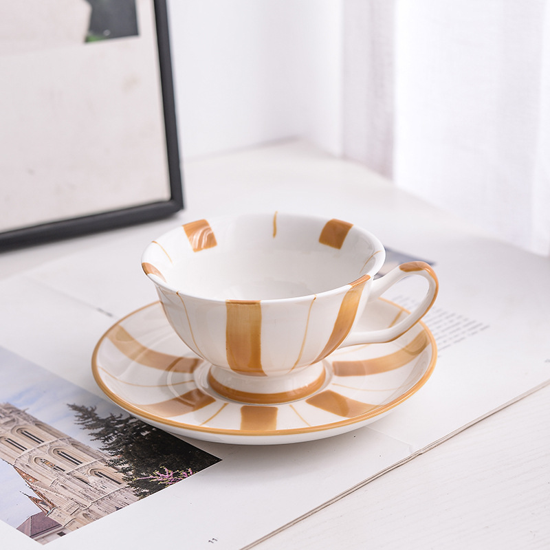 Retro Ceramic Coffee Mug Set Manufacturer