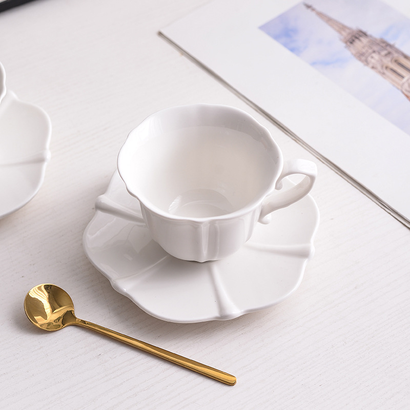 British White Coffee Mug Set Manufacturer