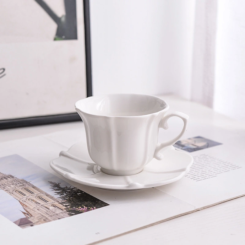 British White Coffee Mug Set Manufacturer