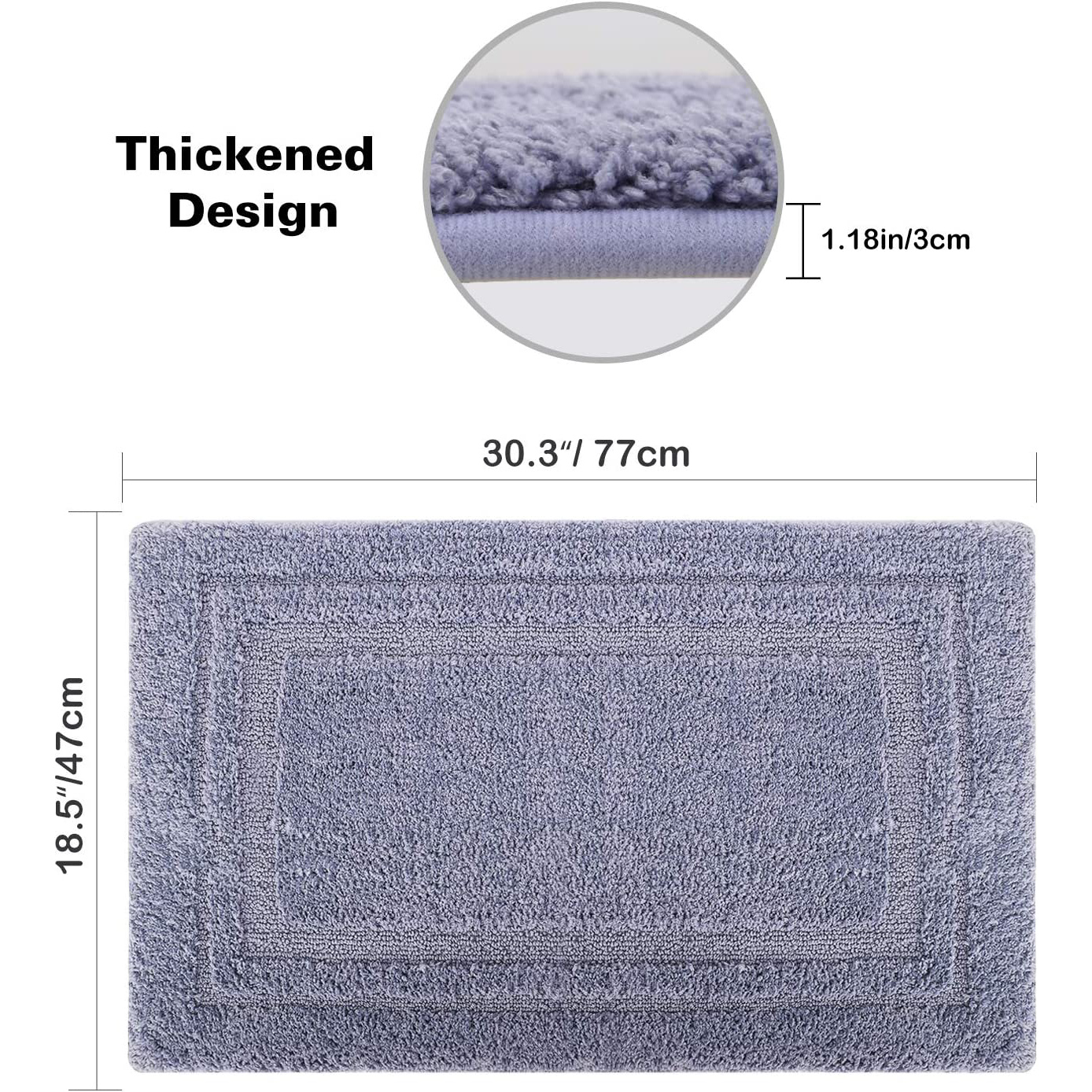 Memory Foam Bathroom Mat Manufacturer