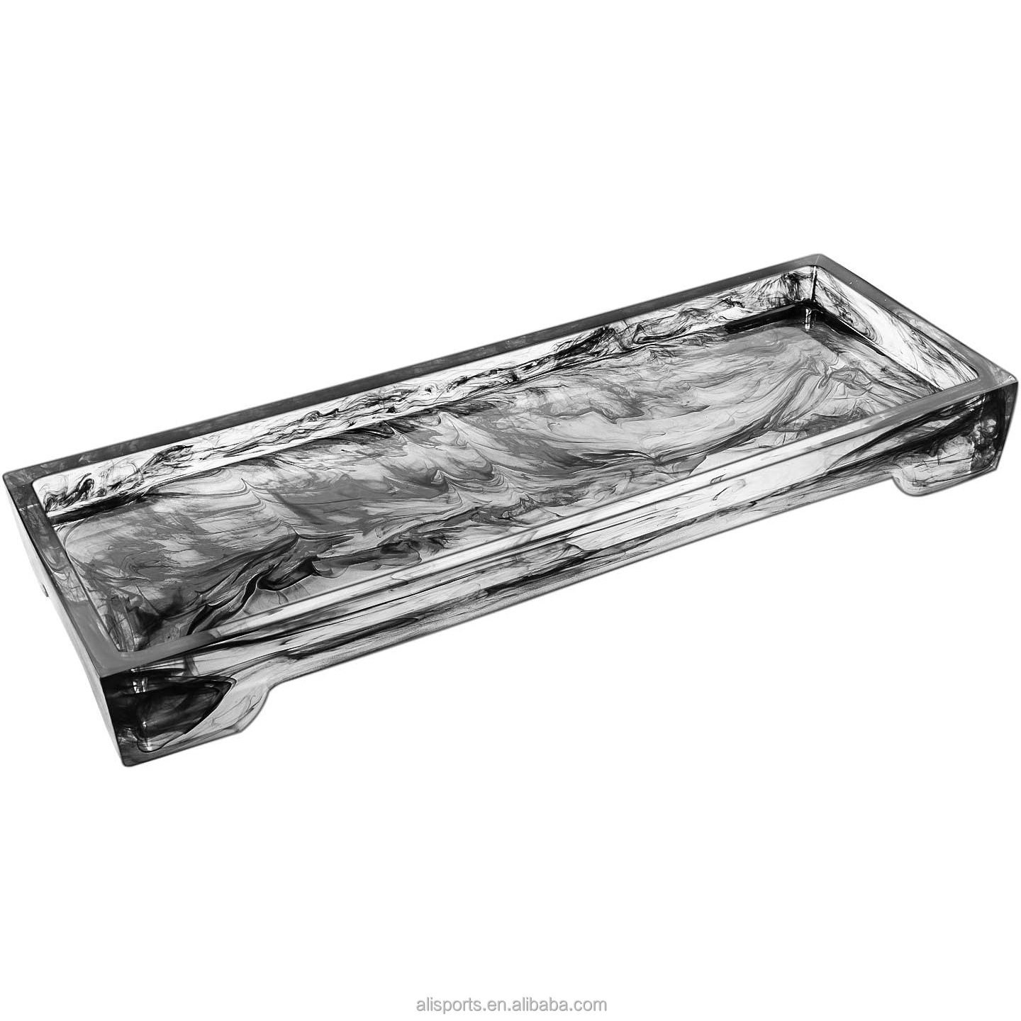 Clear Black Catchall Dresser Tray Decor Manufacturer
